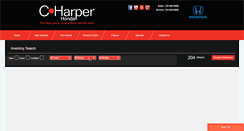 Desktop Screenshot of charperhonda.com